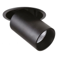 Ideal Lux - LED вбудований точковий світильник NOVA LED/12W/230V CRI 90, діаметр 11 см, чорний