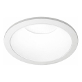 Ideal Lux - LED встраиваемый потолочный светильник для ванной GAME TRIM LED/11W/230V 3000K CRI 90 диам. 8,5 см IP65 белый