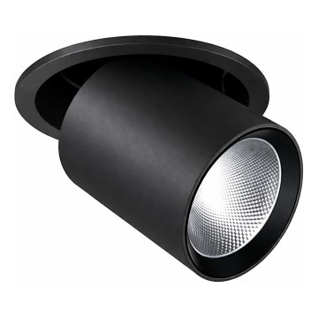 Ideal Lux - LED встраиваемый точечный потолочный светильник NOVA LED/30W/230V 3000K CRI 90 Ø 15,4 см черный