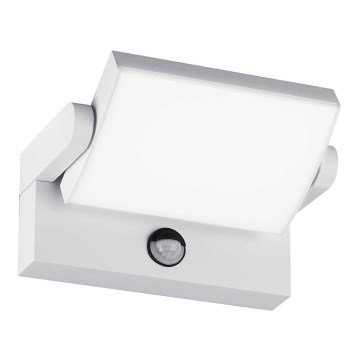 Ideal Lux - LED Вуличний настінний світильник з датчиком SWIPE LED/21W/230V CRI 90 IP54 білий