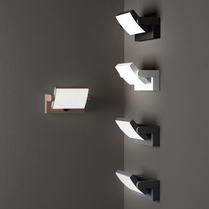 Ideal Lux - LED зовнішній настінний світильник з сенсором SWIPE LED/21W/230V CRI 90 IP54 сірий