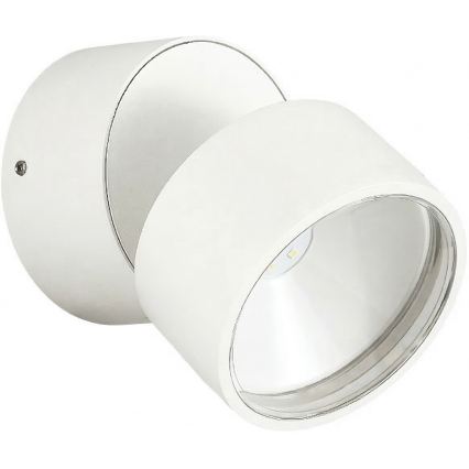 Ideal Lux - LED зовнішній настінний світильник OMEGA LED/7W/230V CRI 90 IP54 білий