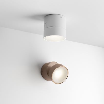 Ideal Lux - LED зовнішній настінний світильник OMEGA LED/7W/230V CRI 90 IP54 коричневий