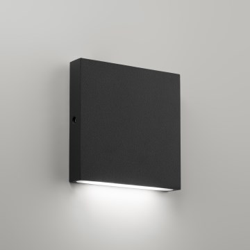 Ideal Lux - LED зовнішній настінний світильник POST-IT LED/3W/12V CRI 90 чорний
