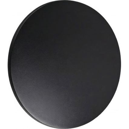 Ideal Lux - LED зовнішній настінний світильник PUNTO LED/12 Вт/230 В CRI 90, діаметр 24 см, IP54, чорний