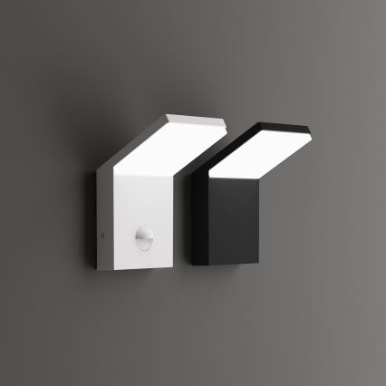 Ideal Lux - LED зовнішній настінний світильник STYLE LED/8,5W/230V 3000K CRI 90 IP54 чорний