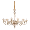 Ideal Lux - Люстра на цепи BRIGITTA 12xE14/40W/230V диаметр 120 см латунь