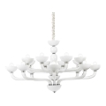 Ideal Lux - Люстра на цепи CASANOVA 16xE14/40W/230V диаметр 120 см белый