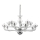 Ideal Lux - Люстра на цепи CASANOVA 16xE14/40W/230V диаметр 120 см прозрачный