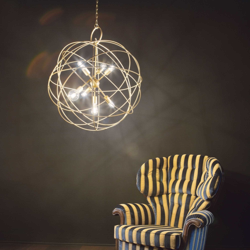 Ideal Lux - Люстра на цепи KONSE 7xE27/60W/230V