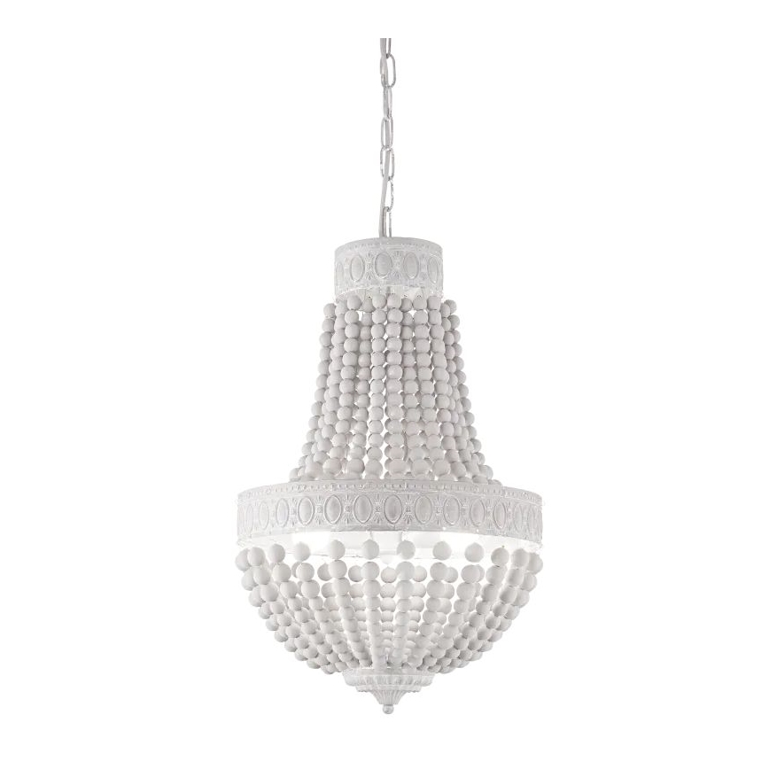 Ideal Lux - Люстра на цепи MONET 5xE14/40W/230V диаметр 40 см белый
