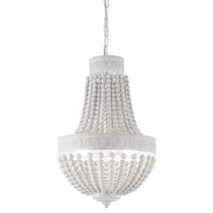 Ideal Lux - Люстра на цепи MONET 6xE14/40W/230V диаметр 50 см белый