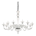 Ideal Lux - Люстра на ланцюгу BRIGITTA 12xE14/40W/230V діаметр 120 см прозорий