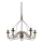 Ideal Lux - Люстра на ланцюгу CORTE 5xE14/40W/230V діаметр 54 см мідь