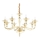 Ideal Lux - Люстра на ланцюгу DANIELI 8xE14/40W/230V діаметр 85 см латунь