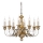 Ideal Lux - Люстра на ланцюгу FIRENZE 8xE14/40W/230V діаметр 64 см золотий
