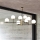 Ideal Lux - Люстра на штанзі GOURMET 9xE14/28W/230V діаметр 131,5 см золотий