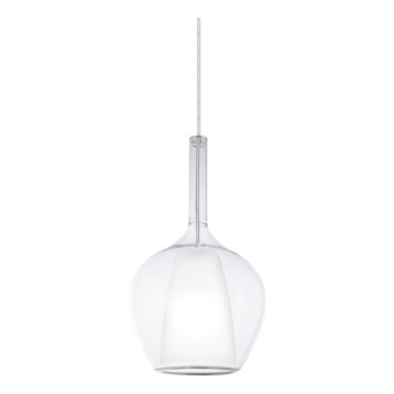 Ideal Lux - Люстра на тросе KALIQUE 1xE27/42W/230V Ø 18 см прозрачная