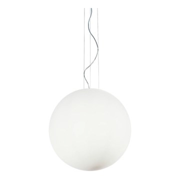 Ideal Lux - Люстра на тросе MAPA 1xE27/42W/230V диаметр 50 см белая