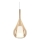 Ideal Lux - Люстра на тросі KALIQUE 1xE27/42W/230V діам. 18 см димчасто-бежева