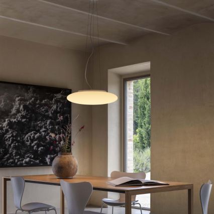 Ideal Lux - Люстра на тросі SMARTIES 3xE27/42W/230V 50 см біла