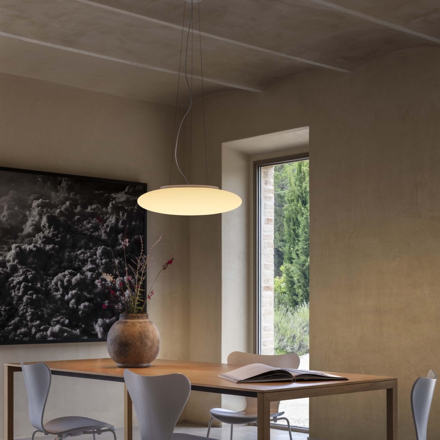 Ideal Lux - Люстра на тросі SMARTIES 3xE27/42W/230V 50 см біла