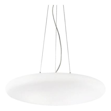 Ideal Lux - Люстра на тросі SMARTIES 3xE27/42W/230V діаметр 42,5 см біла