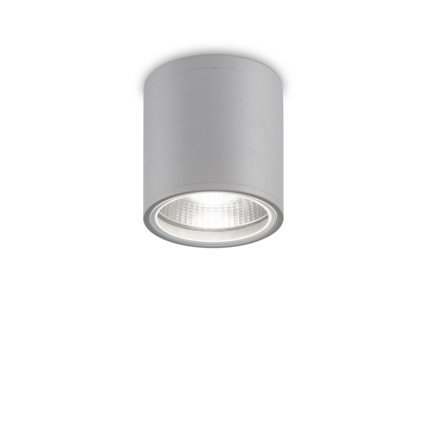 Ideal Lux - Наружный точечный светильник GUN 1xGU10/28W/230V, диаметр 11 см, IP55, серый