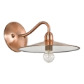 Ideal Lux - Настенная лампа CANTINA 1xE14/40W/230V медный