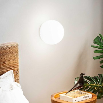 Ideal Lux - Настенный светильник MAPA 1xE27/42W/230V Ø 30 см белый