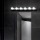 Ideal Lux - Настенный светильник PRIVE 6xE14/40W/230V блестящий хром