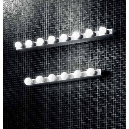 Ideal Lux - Настенный светильник PRIVE 6xE14/40W/230V блестящий хром