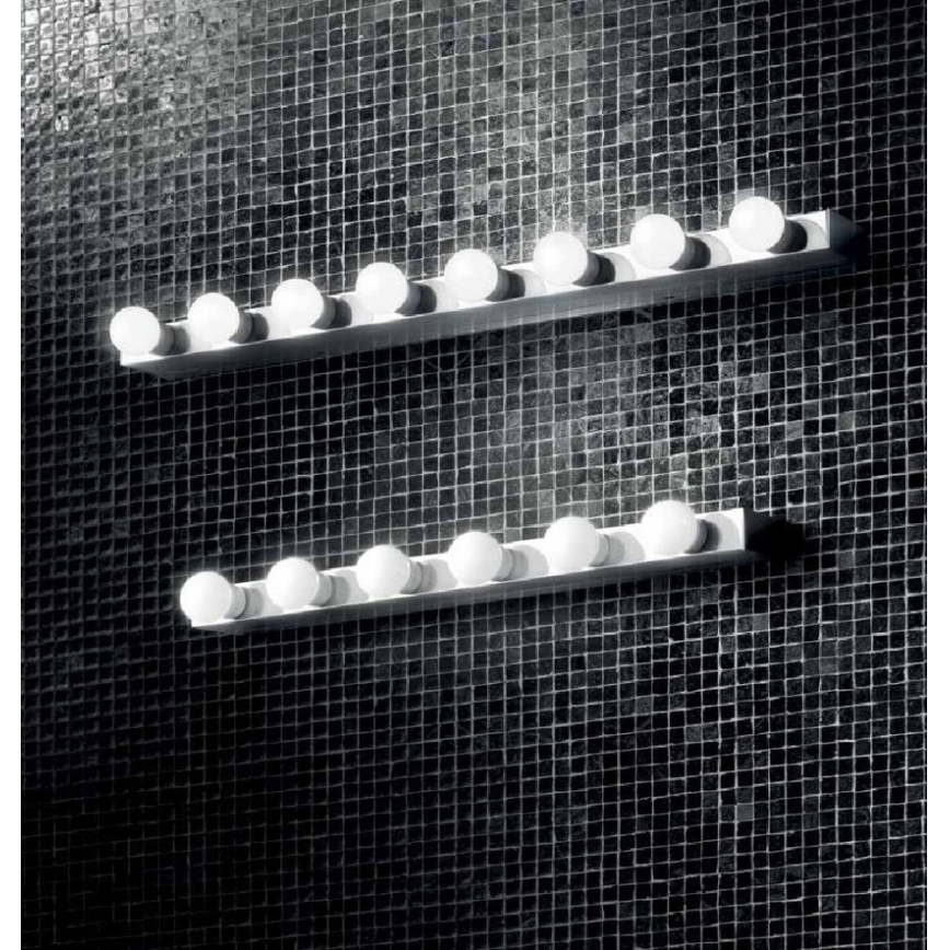 Ideal Lux - Настенный светильник PRIVE 6xE14/40W/230V блестящий хром
