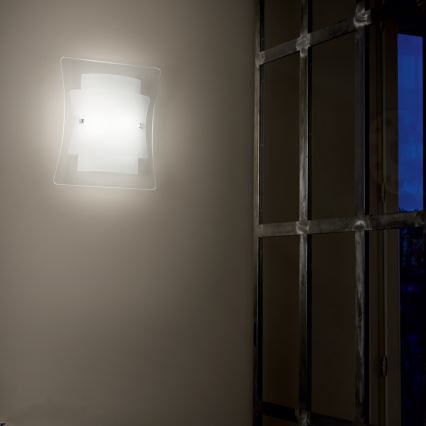 Ideal Lux - Настенный светильник TRIPLO 2xE27/60W/230V прозрачный