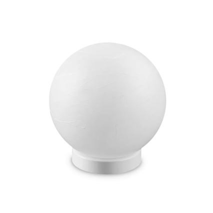 Ideal Lux - Настільна лампа CARTA 1xE27/25W/230V діаметр 20 см білий