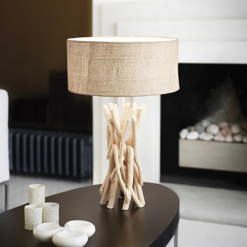 Ideal Lux - Настільна лампа DRIFTWOOD 1xE27/60W/230V гуава