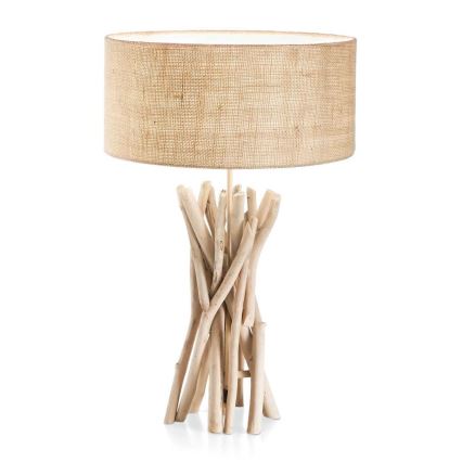 Ideal Lux - Настільна лампа DRIFTWOOD 1xE27/60W/230V гуава