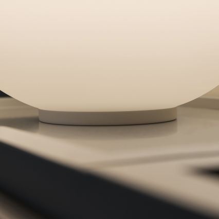 Ideal Lux - Настільна лампа MAPA 1xE27/42W/230V Ø 20 см біла