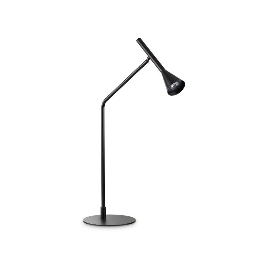 Ideal Lux - Сенсорна настільна LED лампа з регулюванням яскравості DIESIS LED/6,5W/230V CRI 90 чорний