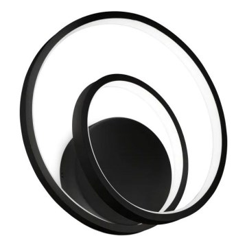 Ideal Lux - Настінний LED світильник з регулюванням яскравості OZ LED/28W/230V CRI 90 чорний