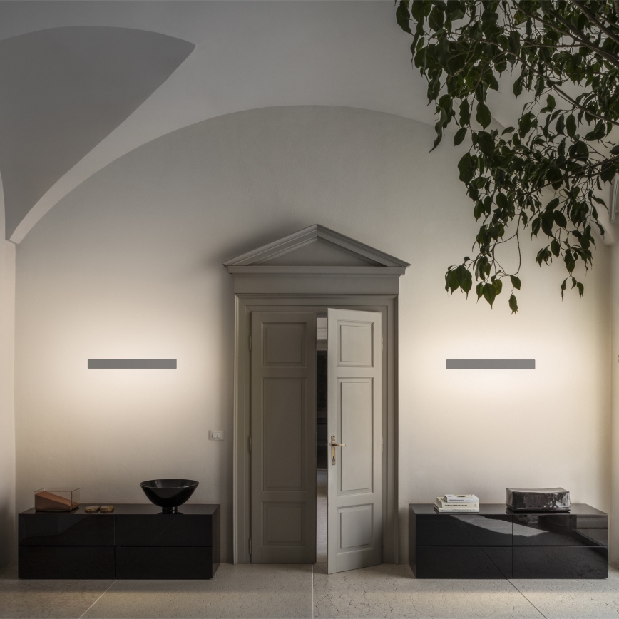 Ideal Lux - настінний LED-світильник ZIG ZAG, 30 Вт, 230 В, 75 см, CRI 90, білий