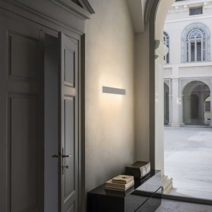 Ideal Lux - настінний LED-світильник ZIG ZAG, 30 Вт, 230 В, 75 см, CRI 90, білий