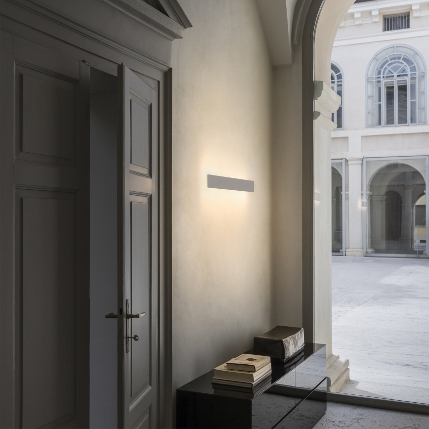 Ideal Lux - настінний LED-світильник ZIG ZAG, 30 Вт, 230 В, 75 см, CRI 90, білий