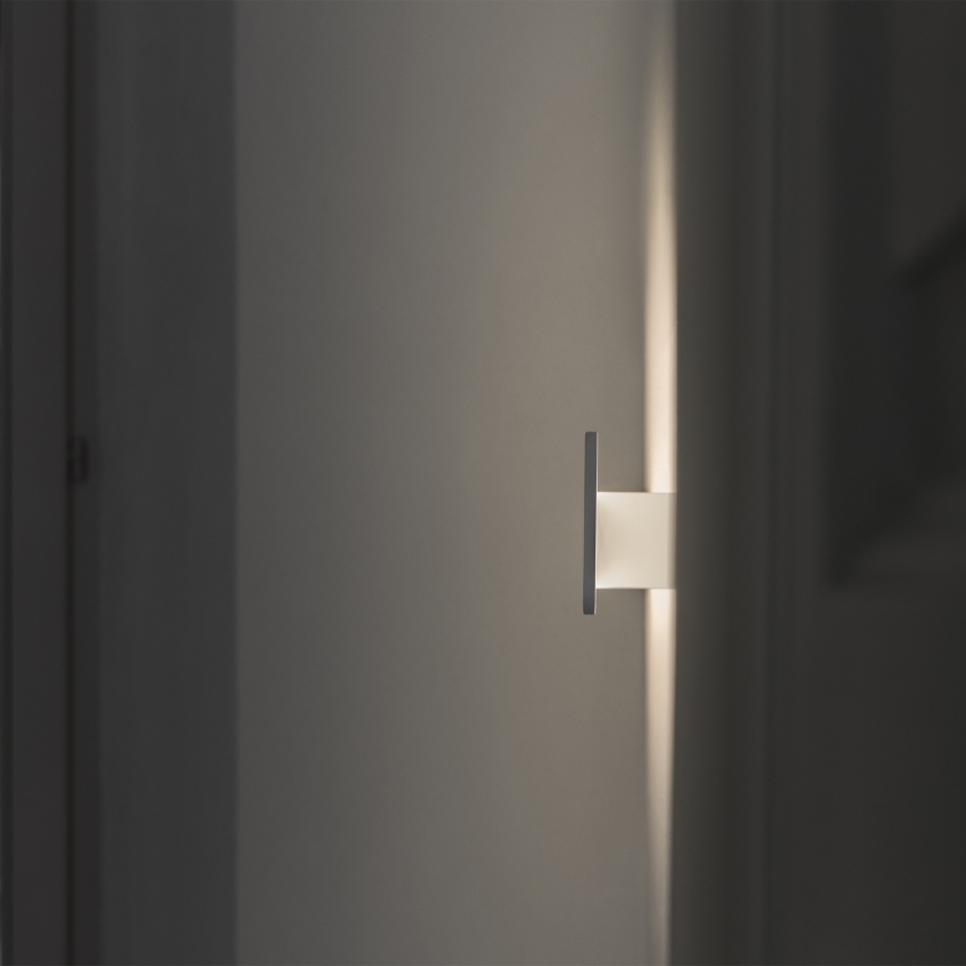 Ideal Lux - настінний LED-світильник ZIG ZAG, 30 Вт, 230 В, 75 см, CRI 90, білий