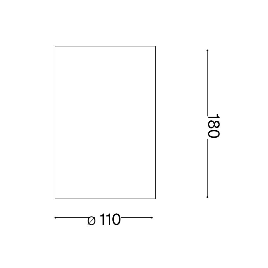 Ideal Lux - Настінний світильник FLASH 1xG9/40W/230V білий