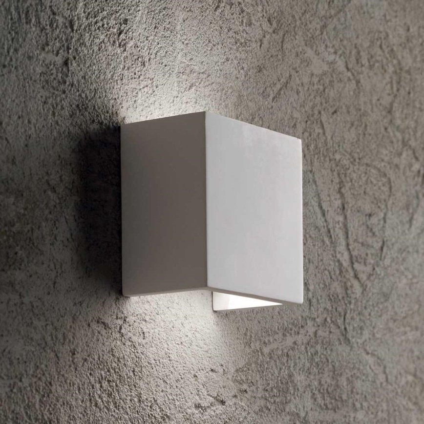 Ideal Lux - Настінний світильник FLASH GESSO 1xG9/40W/230V білий