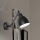 Ideal Lux - Настінний світильник NEWTON 1xE27/42W/230V чорний