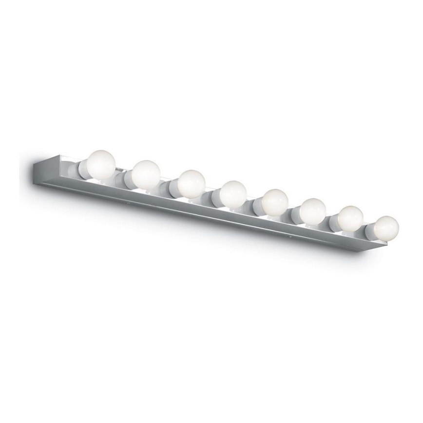 Ideal Lux - Настінний світильник PRIVE 8xE14/40W/230V глянцевий хром