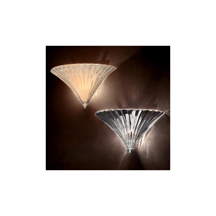 Ideal Lux - Настінний світильник SANTA 1xE14/40W/230V прозорий