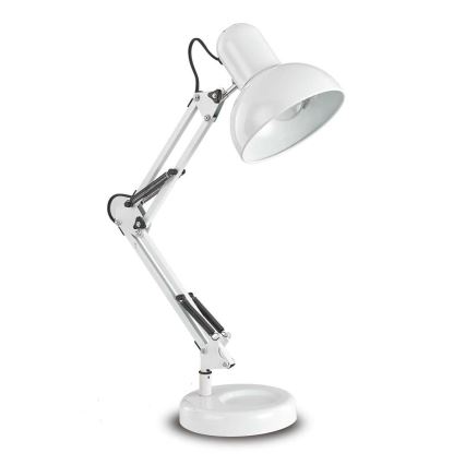 Ideal Lux - Настольная лампа 1xE27/40W/230V белая